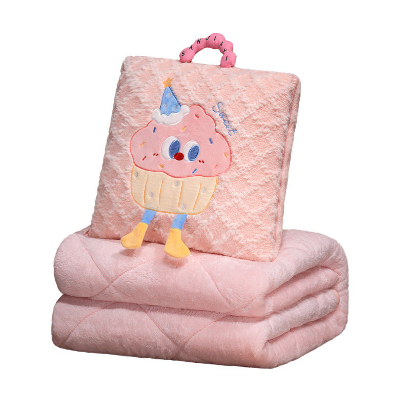 Plüsch Kissen mit niedlichem Cupcake-Motiv Brehn