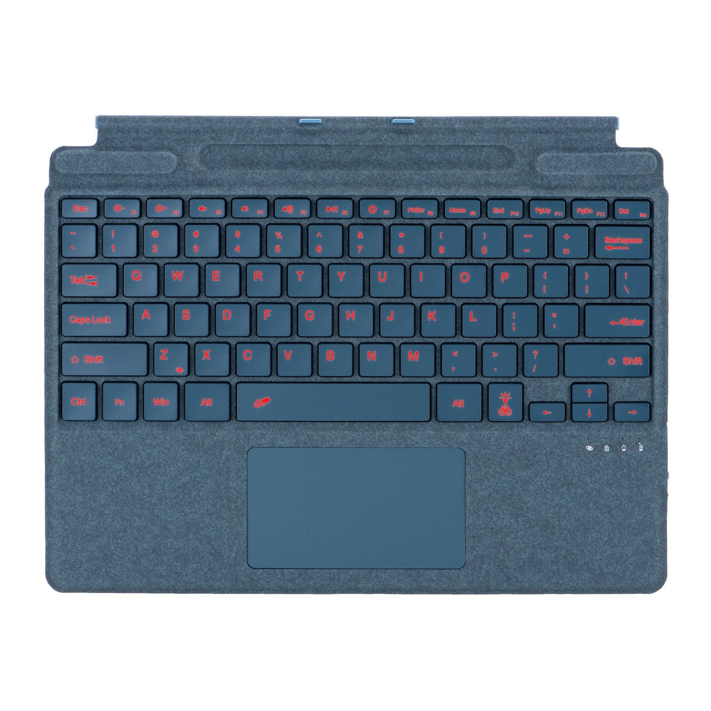 Beleuchtete Bluetooth-Tastatur mit Touchpad Brehn