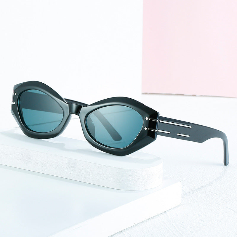 Damen stilvolle Designer-Sonnenbrille mit einzigartiger Rahmenkonstruktion Brehn