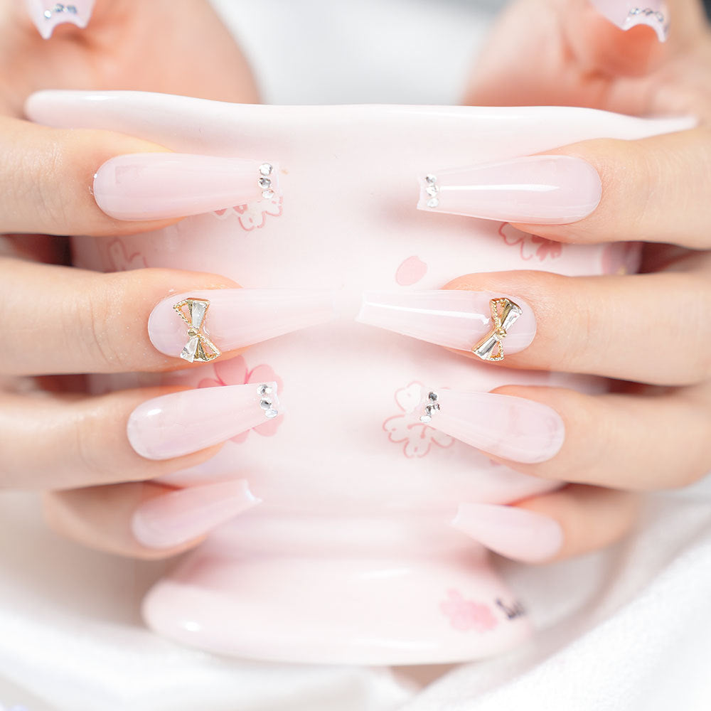 Premium Glamouröse Press-On Nagelverlängerung Set Brehn