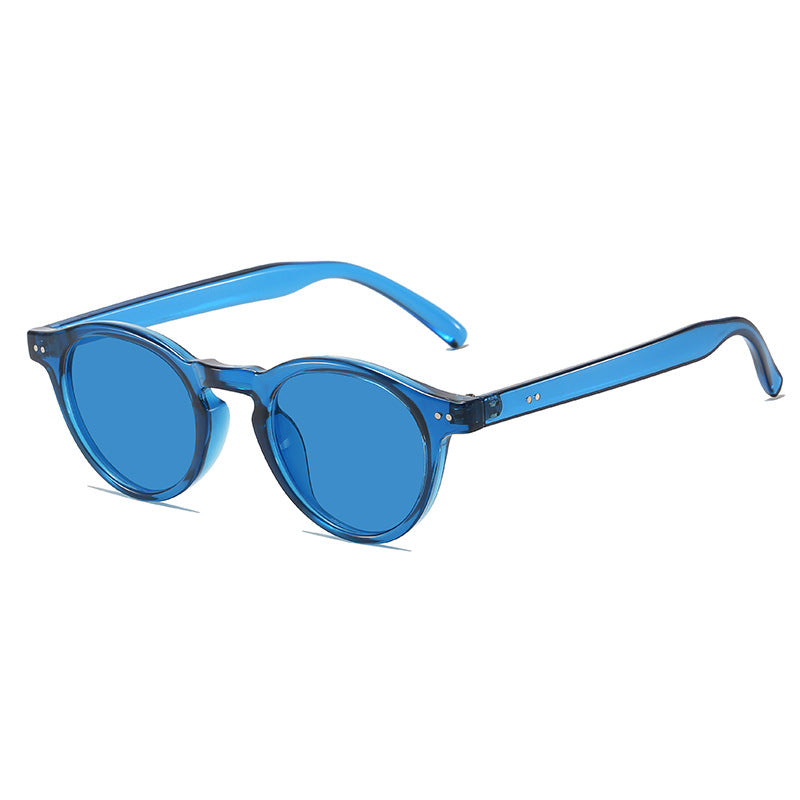 Vintage-inspirierte klare Rahmenbrille Brehn