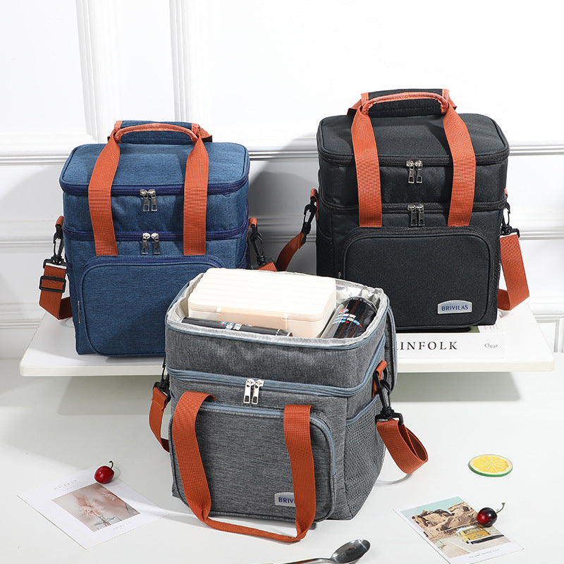 Multi-Fächer-Isolierte Lebensmittel Kühlertasche Brehn