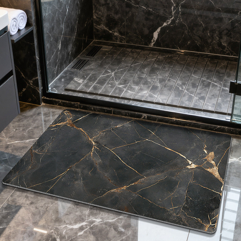 Marmor Textur Badezimmermatte Brehn