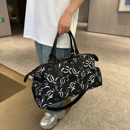 Stylische Blumenprint-Wochenend-Duffle-Tasche Brehn