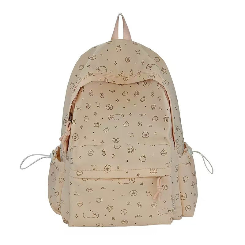 Verspielt Illustrierter Daypack Brehn