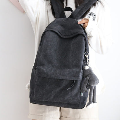 Weicher Canvas Alltags-Rucksack Brehn