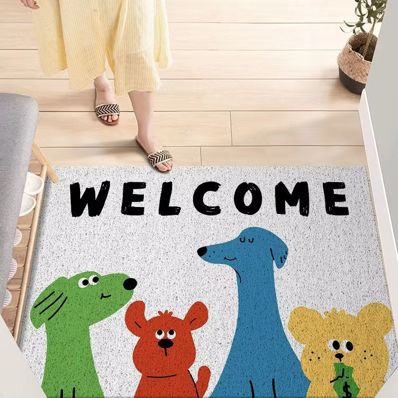 Dekorativer Willkommensmatte