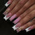 Elegantes florales Nagelkunst Press-On Set Brehn