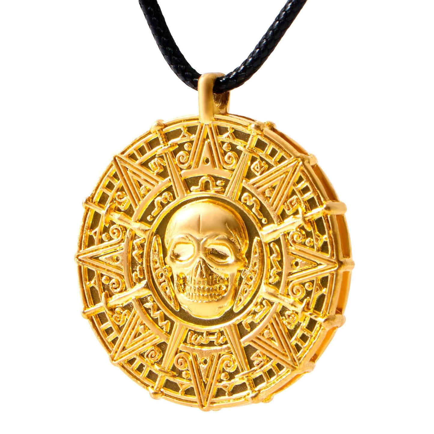 Gothic Skull Medaillon Anhänger Halskette Brehn