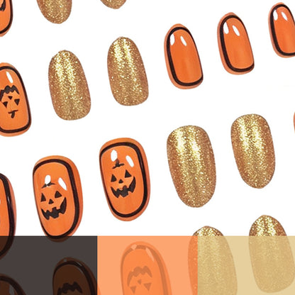 Halloween-Themen Glitzer-Nagelkunst Set Brehn