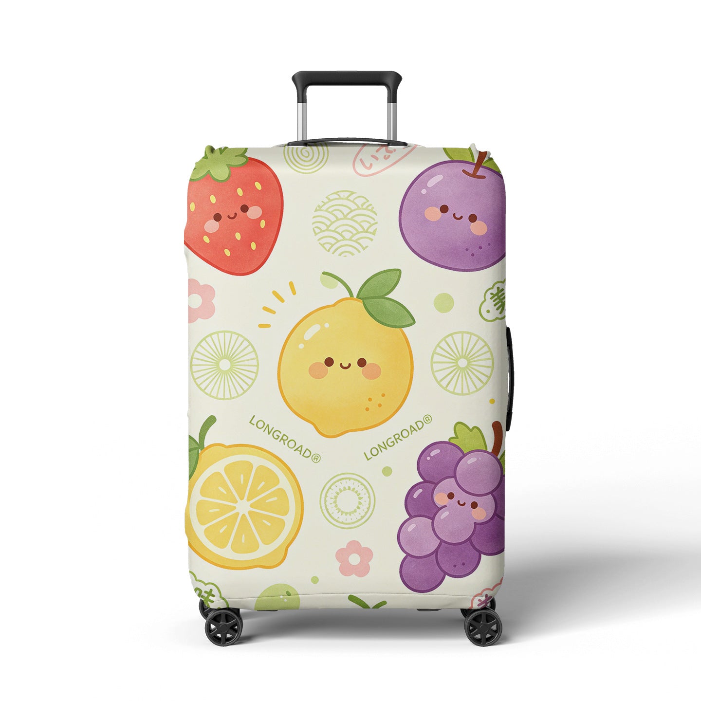 Damen Kofferschutzhülle mit floralen Motiven Brehn