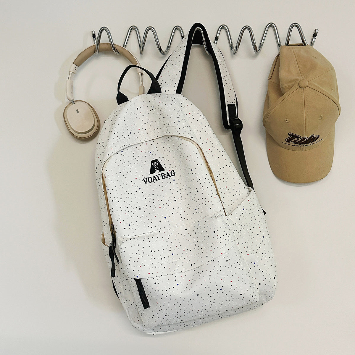 Trendiger gesprenkelter Druck Rucksack Brehn