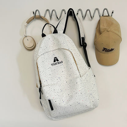 Trendiger gesprenkelter Druck Rucksack Brehn