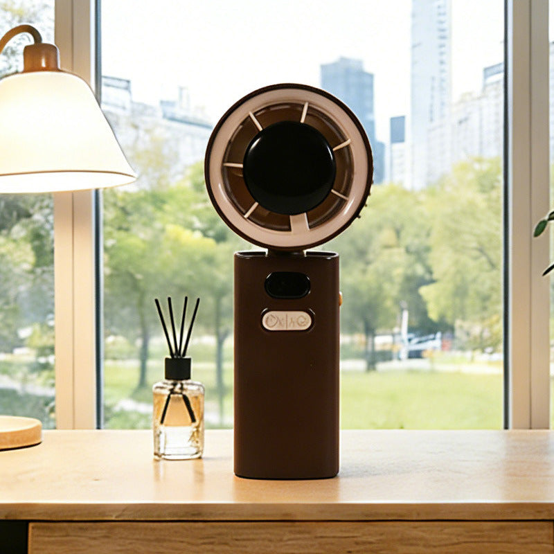 Damen tragbarer USB-Lüfter mit innovativem Design Brehn