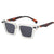Damen modische Sonnenbrille mit einzigartigen geometrischen Akzenten Brehn