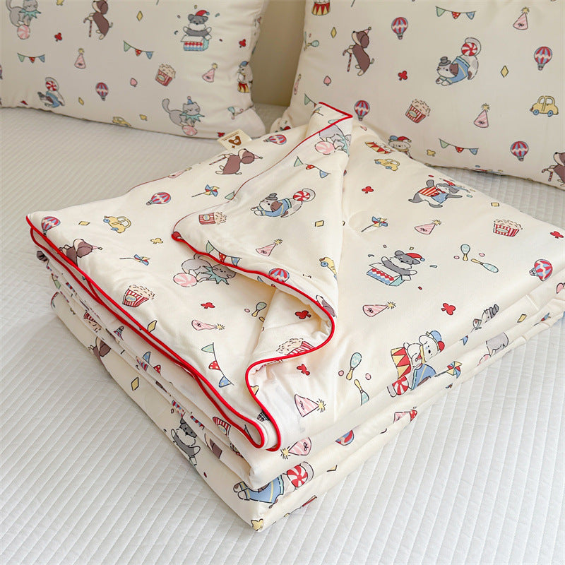 Damen Kuscheldecke mit tierischen Motiven Brehn