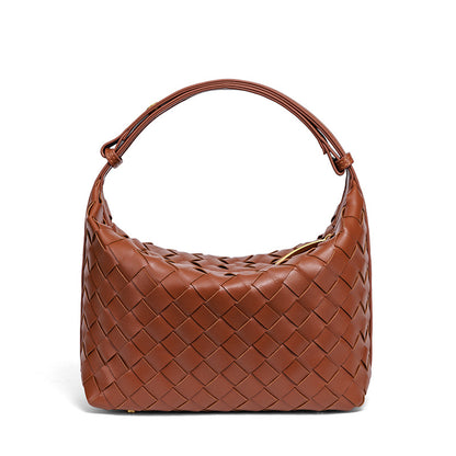 Handgefertigte Geflochtene Leder Mini Tasche Brehn