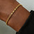 Woven Silberkette Armband Brehn
