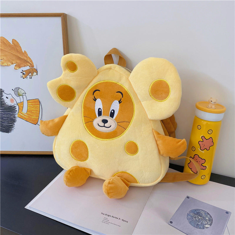 Plüsch Rucksack Im Käse-Design Brehn