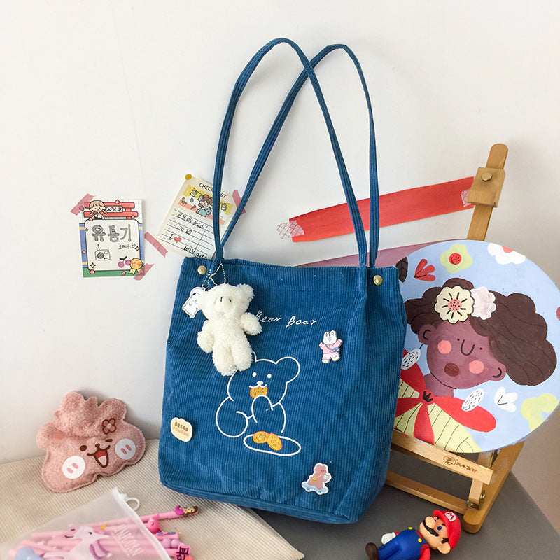 Süße Cartoon-Bär-Tasche