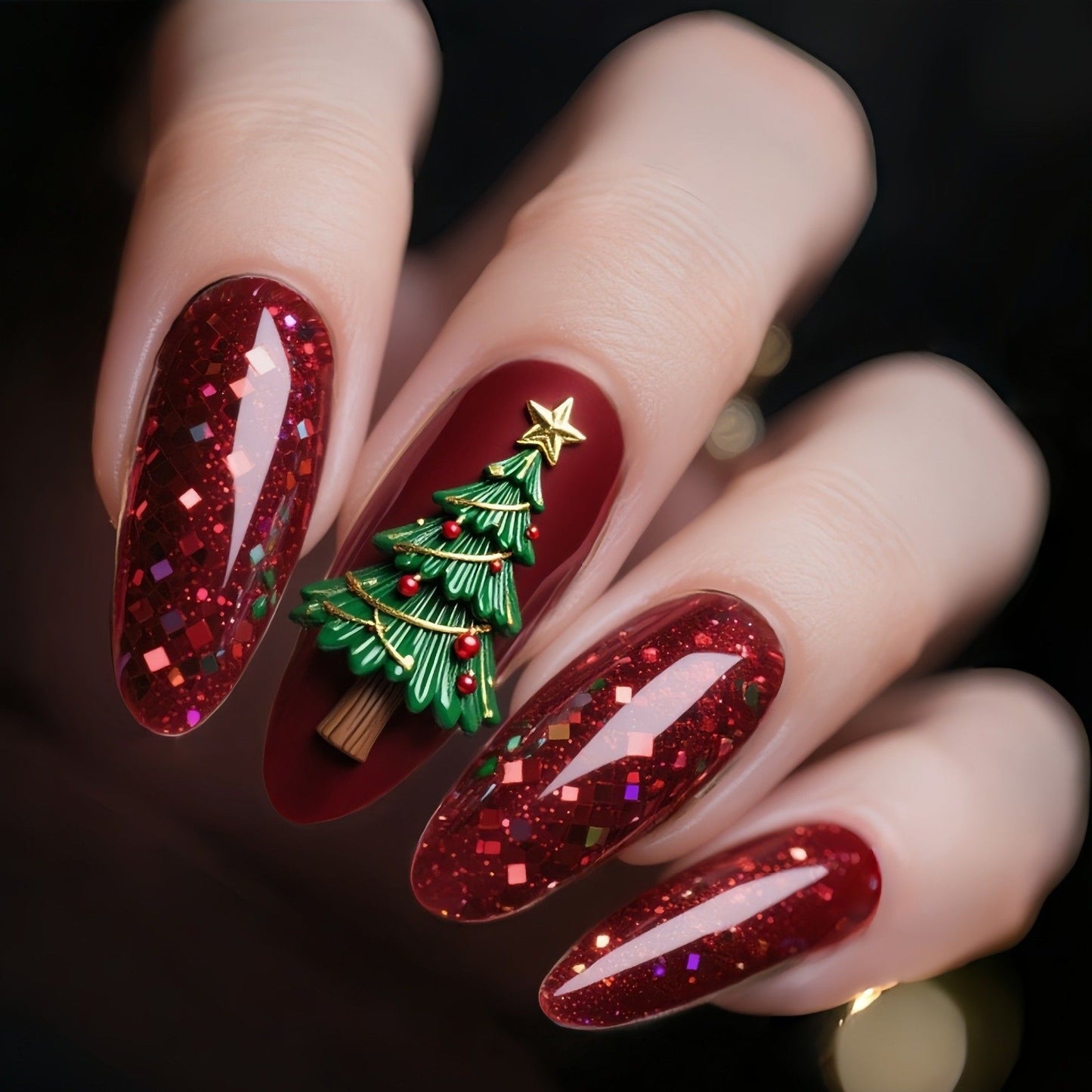 Festliche Nagelkunst Brehn