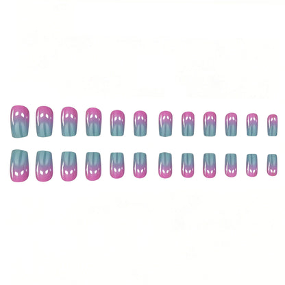 Glänzende Chrome-Nagelveredelungen Brehn