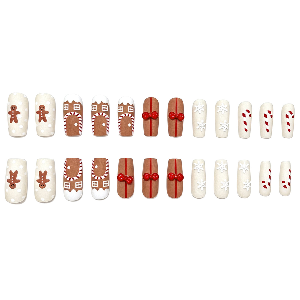 Festliche Lebkuchen Nagelkunst Brehn
