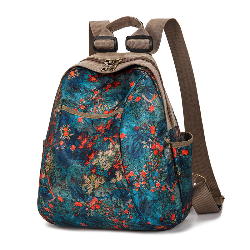 Stylischer Grafikdruck-Rucksack Brehn