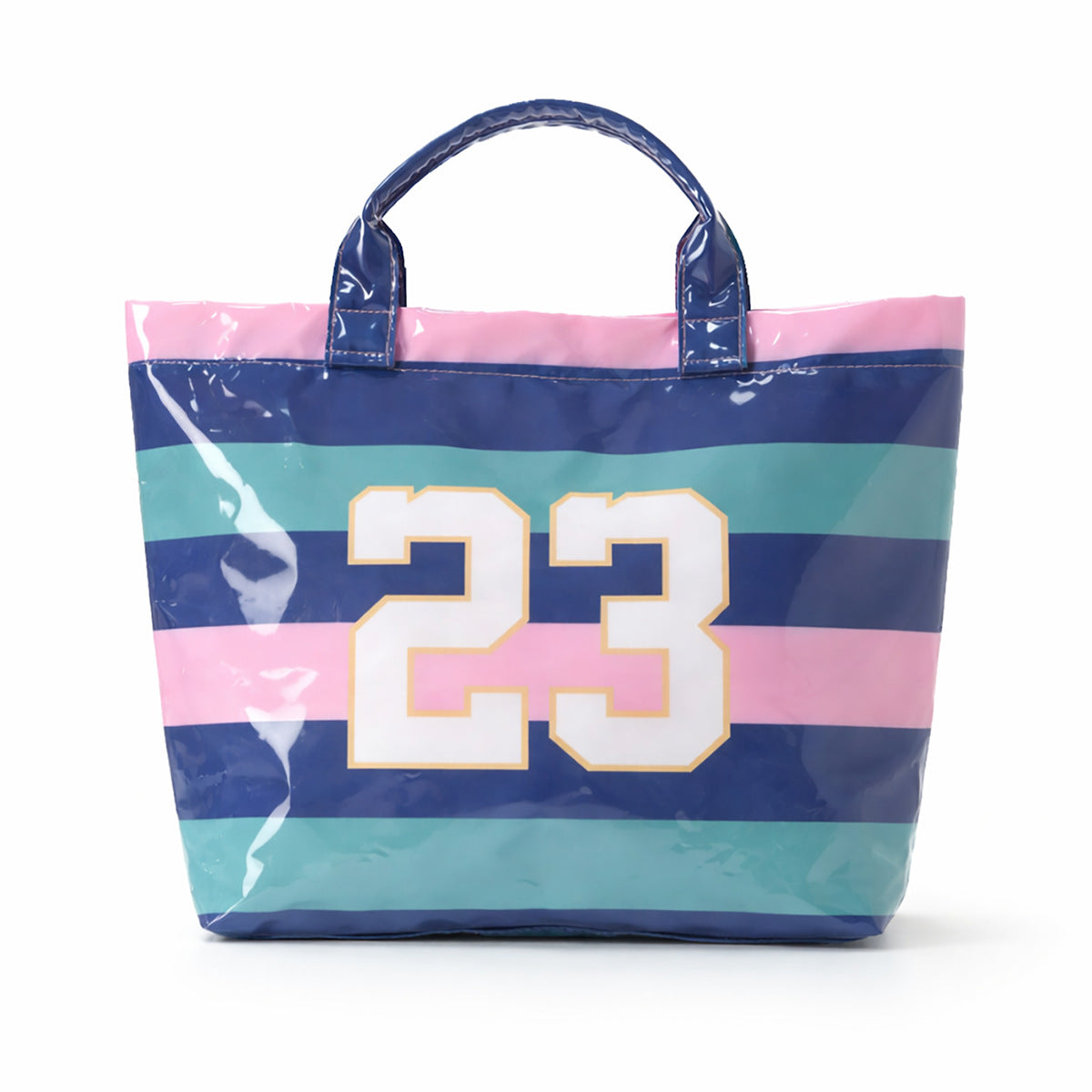 Strandtasche mit Buntem Karomuster und Wasserabweisender Beschichtung Brehn