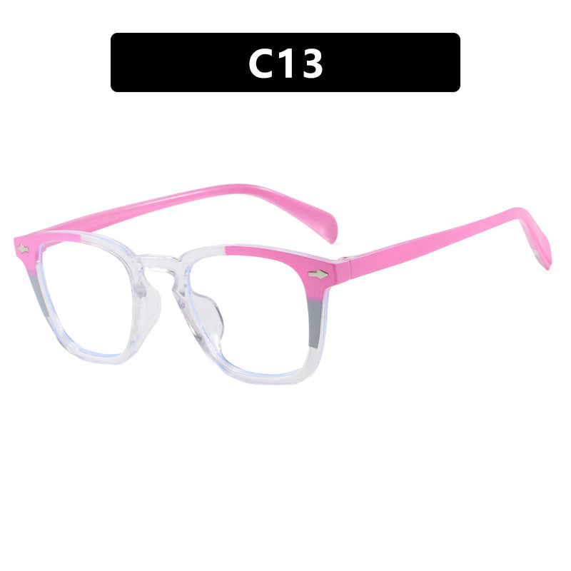 Damen moderne quadratische Sonnenbrille mit verspiegeltem UV-Schutz Brehn