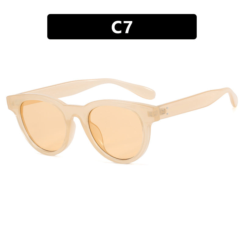 Damen stilvolle Sonnenbrille im trendigen Retro-Design Brehn