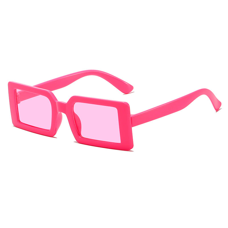 Schlank moderne quadratische Rahmen-Sonnenbrille Brehn