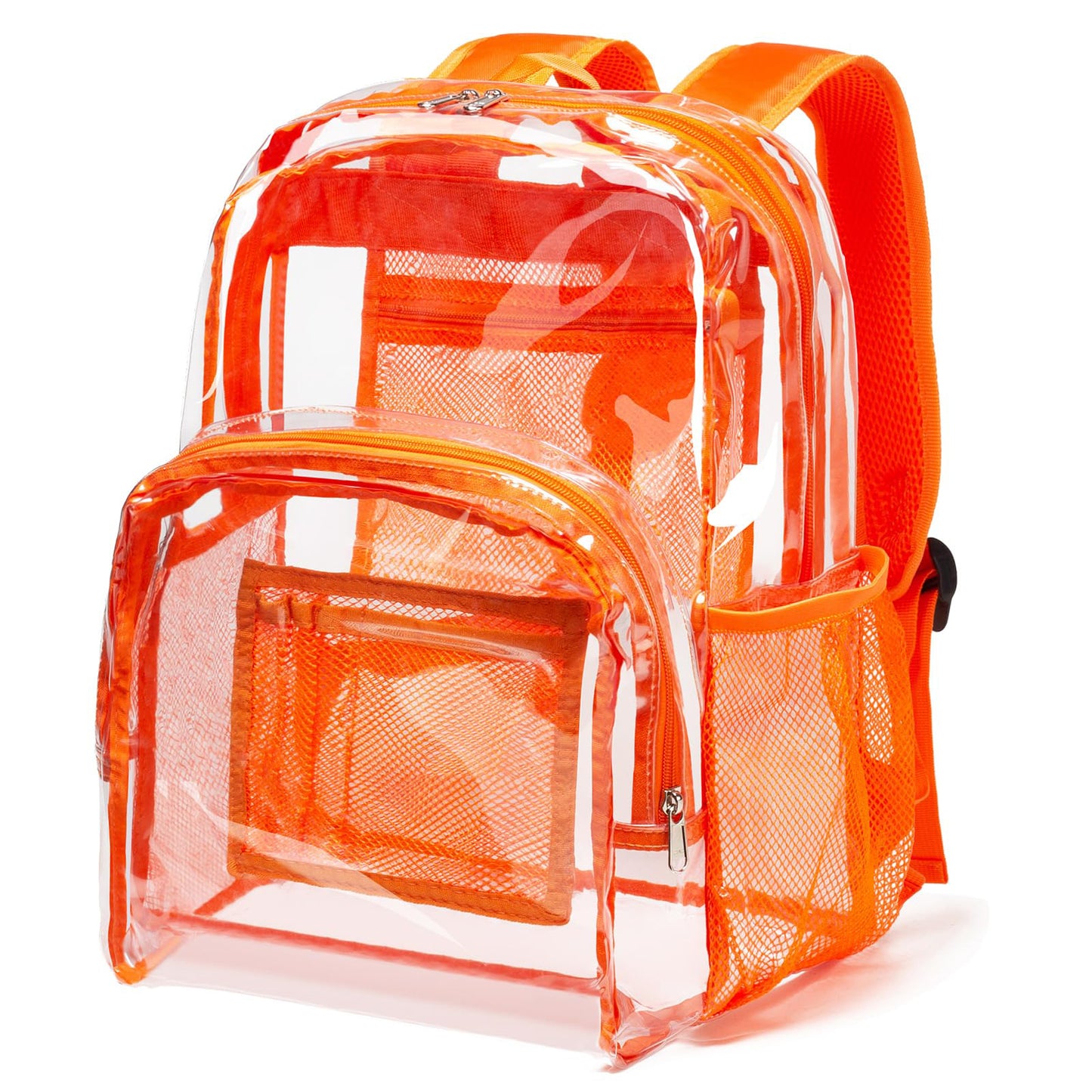 Unisex durchsichtiger Rucksack mit atmungsaktivem Netzdesign Brehn