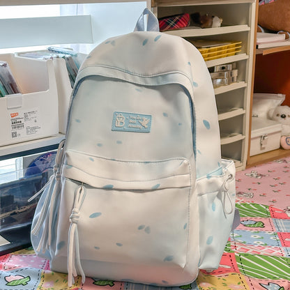 Stilvolle gepunktete Rucksack Brehn