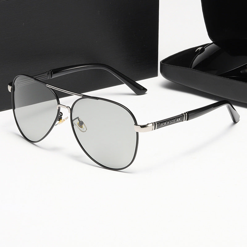 Damen Elegante Piloten-Sonnenbrille mit hochwertigen Polarisationsgläsern Brehn