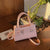 WoChic Strukturiere Mini-Handtasche Brehn