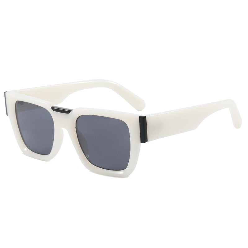 Damen stilvolle quadratische Sonnenbrille mit polarisierten Gläsern Brehn