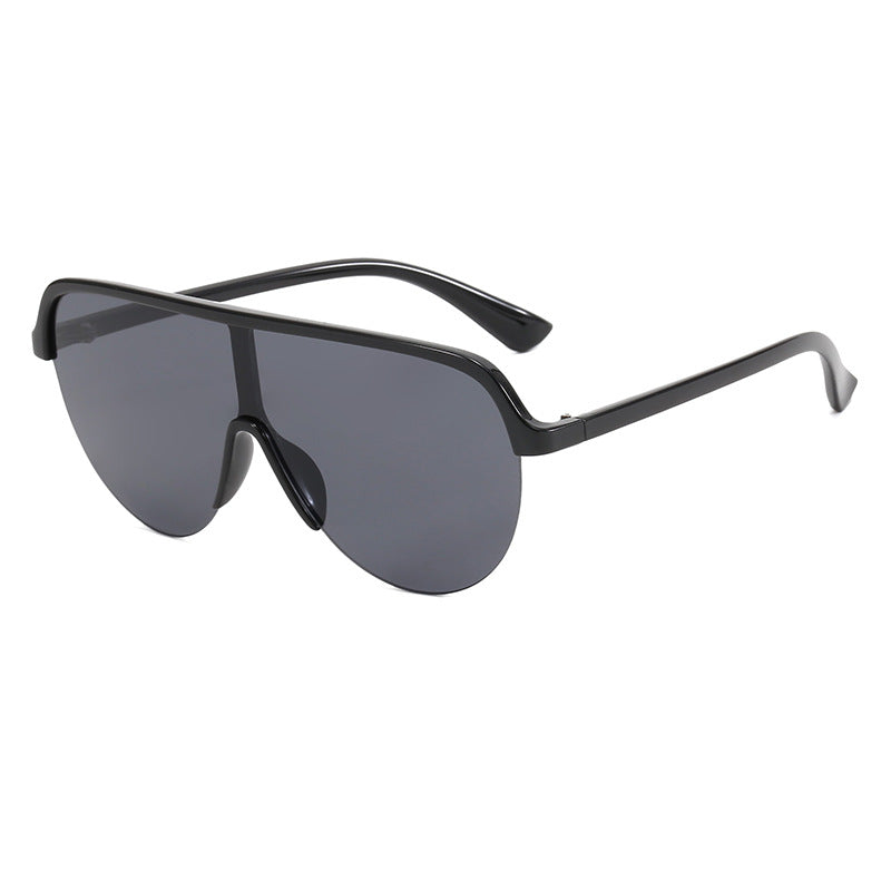 Damen oversized Visier Sonnenbrille Brehn