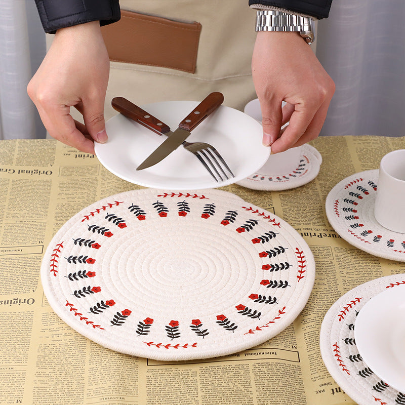 Runde Tischdecke mit Mandala-Muster Brehn