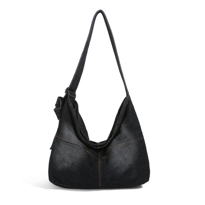 Lässige Denim Hobo Tasche