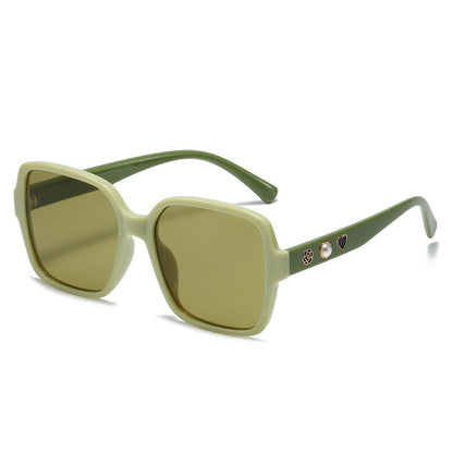 Elegante Übergroße Quadratische Fassung Brille Brehn