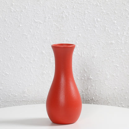 Zeitgenössische Matte Keramik Blumenvase Brehn