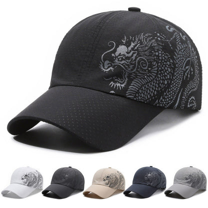 Herren Sportliche Cap mit Drachenmuster Brehn