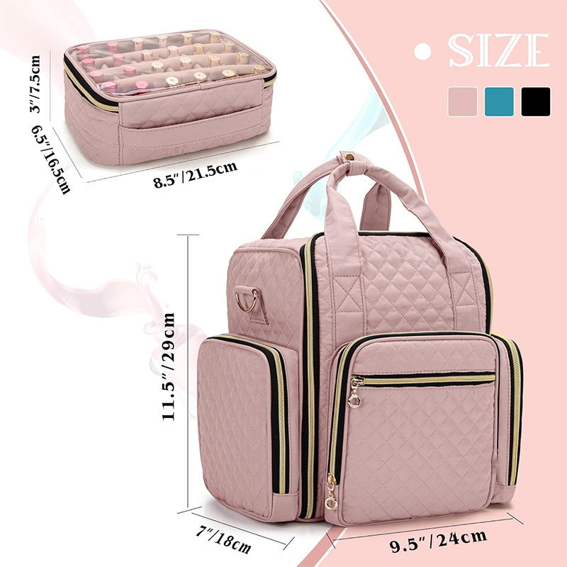 Professionelle Kosmetik-Organizer Tasche Brehn