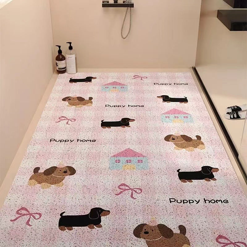 Verspielt Hundefreundliches Rutschfester Badezimmermatte Brehn