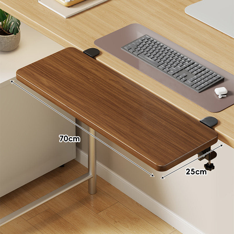 Unter-Tisch Gleitschienen-Tastaturablage und Schreibtischverlängerung mit sanfter Gleitmontage