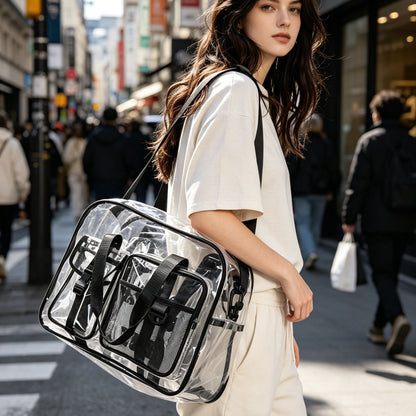 Transparente Reise-Sport-Tasche