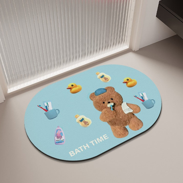 Spaß Badezimmer Teppich