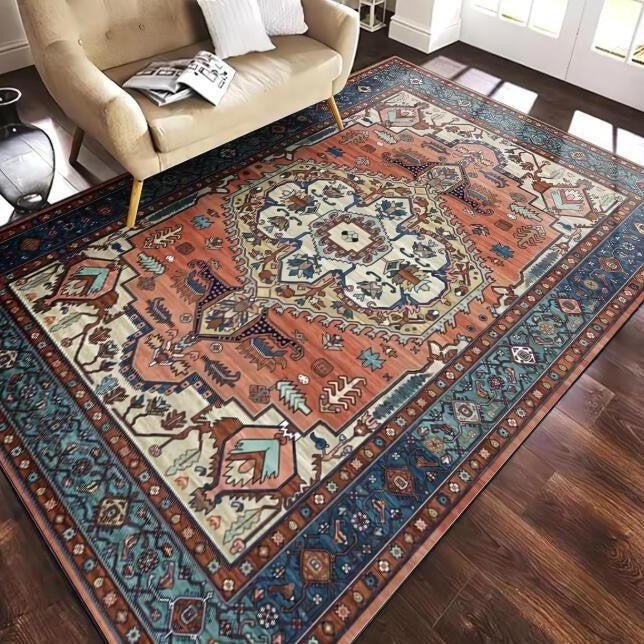Elegante Vintage-inspirierte Teppich