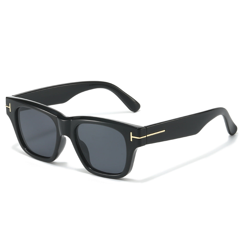 Klassische Quadratische Rahmen Sonnenbrille Brehn